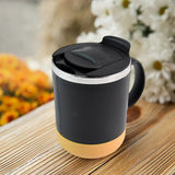 11915 Insulated Coffee Mug with Spill-Proof Lid (Approx 350ML & 1 Pc)