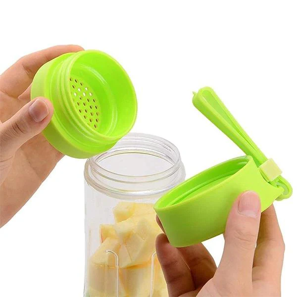 0138 MULTI-PURPOSE PORTABLE USB ELECTRIC JUICER 6-BLADES, PROTEIN SHAKER, BLENDER MIXER CUP (380 ML)