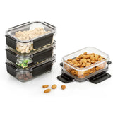 AM2265 Smart Lock Airtight Food Storage Containers, 500 ml each, Pack of 2