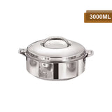 AM0915 Stainless Steel Casserole, 3000ml, Silver