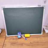 AM5151 2 in 1 Whiteboard and Chalkboard for Office, Home & School