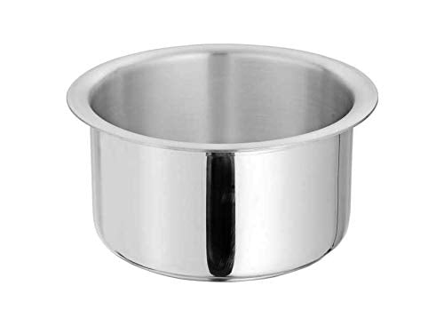 AM2328 Stainless Steel Tope Induction Friendly Container Set Tope Patila 235gm 1 No.