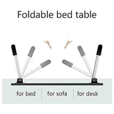 7860 FOLDABLE BED STUDY TABLE PORTABLE MULTIFUNCTION LAPTOP TABLE LAPDESK FOR CHILDREN BED FOLDABLE TABLE WORK OFFICE HOME WITH TABLET SLOT & CUP HOLDER DeoDap