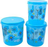 AM0965 DPI Homeware Plastic 3set Storage Containers-5,7,11 kg