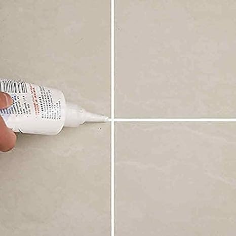 3576  Waterproof Tile Gap, Crack, Grout Filler Water Resistant Silicone Sealant for DIY Home Sink Gaps, Tiles Gaps Grouts Repair Filler Tube For Home, Office, Bathroom, Toilets (180 Ml)