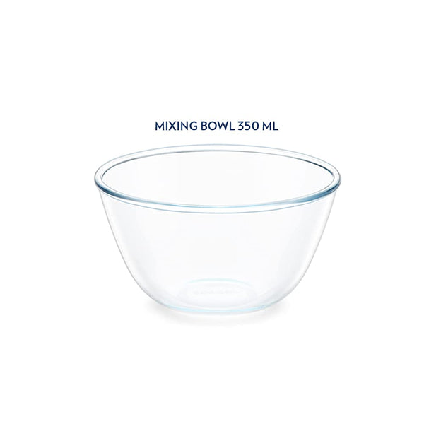 AM3693 Borosil 350 ml Serving & Mixing Glass Bowl With Lid (IYLBBNL0350)