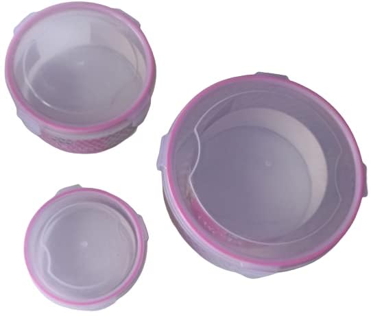 AM2263 Oscar Storage Container Air Tight Container set of 3 pcs 250ml , 500ml, 1000ml