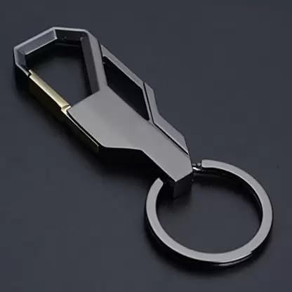 am0615 SS key chain Key double ring hook keychain holder