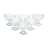 AM2515 Yera IC5FD Alaska Ice Cream Bowl Food Grade Glass 140ml 6 Pieces