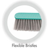 AM2801 Carpet Brush for Home Cleaning with Long Plastic Handle