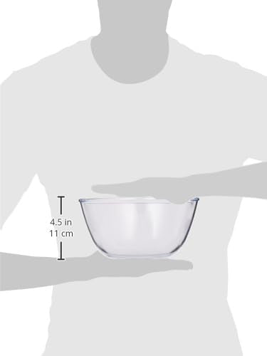 AM5172 Borosil Serving & Mixing Bowl 1.7 Ltr