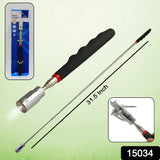 15034 1 Pc Telescopic Pick up Tool Magnetic Mini LED Magnet Tool