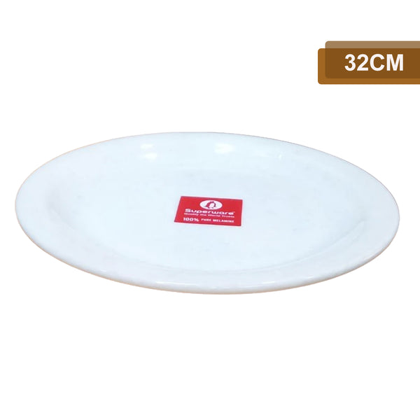 AM0989 P6094 IR Buffet Plate 32cm Super Pearl