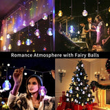 3388 8 Feet 12 Wish Ball String LED Lights (Wishing Ball Multicolor)