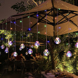 3388 8 Feet 12 Wish Ball String LED Lights (Wishing Ball Multicolor)