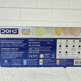 AM6089 Doms Water Colour Tubes 12 Shades