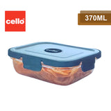 AM2032 Cello Steel-O Fresh Borosilicate Rectangle Container 370ml