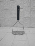 AM3552 Stainless Steel Potato Masher With black Handle 1 Pcs