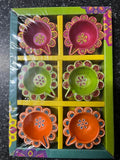 AM0208 Handmade Decorative Diyas For Diwali Decoration (6 Pcs)