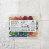 AM6091 Doms Aqua 24 Shades Water Color Cakes Box With Brush