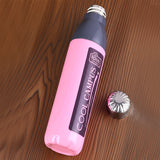 AM5863 ROYAL WARE Cool Campus 1000ml Plastic Water Bottle & Steel Cap for Office, Gym, School, College, Travel