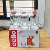 AM5697 Cello Tivoli Glass 250ml - 6 pcs set