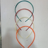 AM5632 Plain Plastic Hair Band - (Pack of 1 Pc, Multicolour)