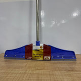 A07980 KVT 24" Turbo Silicon Floor Wiper with 4ft Stainless Steel Pipe Handle