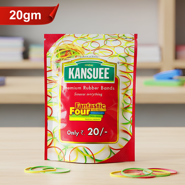 AM6296 Kansuee Premium Mini Rubber Bands - 20gm