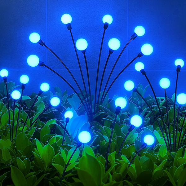 15884 Solar LED Fiber Optic Garden Light - (1 Pc / Mix LED LIght)