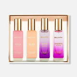 AM2385 Bellavita Perfume Gift Set for Women Rose , Glam , Date , Senorita Woman Perfume 80ml 4Pcs