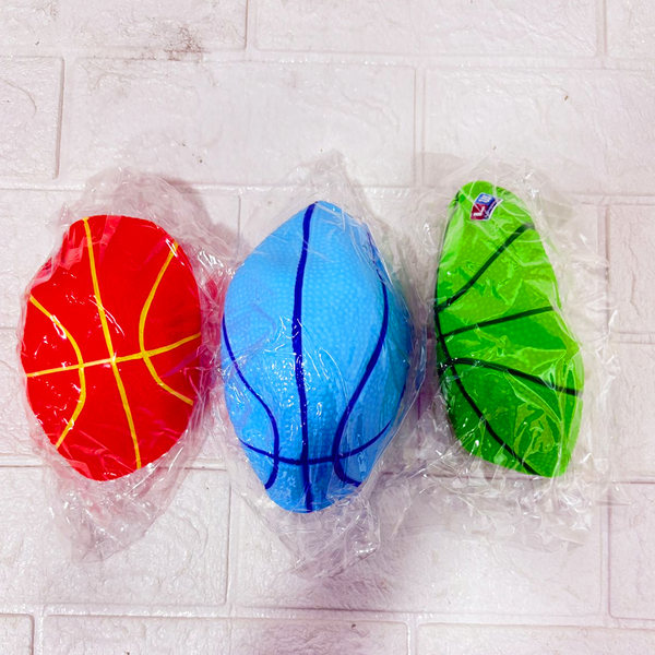 AM6304 Small Rubber Basketball for Kids - 6 Inch (Multicolour)