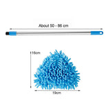 6001 Stainless Steel Road Adjustable Triangle Mop Used for Cleaning Dusty and Wet Floor Surfaces and Tiles