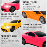 AM5281 Plastic Remote Controlled Racing Car, Super Racing Sports High Speed Toy Vehicle, Motor RC Chargeable Cars for Kids