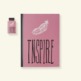 AM6632 Mix-Desgin Expression Series A5 Notebook (With a Magnetic Bookmark)