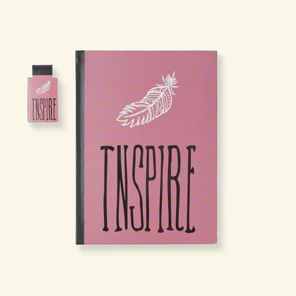 AM6632 Mix-Desgin Expression Series A5 Notebook (With a Magnetic Bookmark)