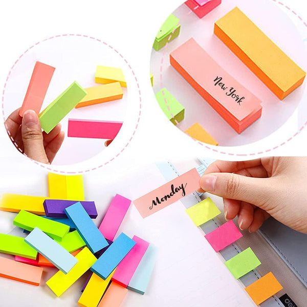AM0433 JC  3" X 3" Multicolour Sticky Notes (Pack of 1, 100/50 Sheets per pad)