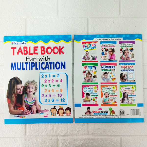Di0108 Kamal's Table Book: Fun with Multiplication