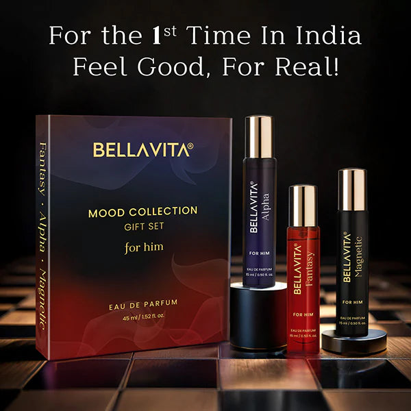 AM3885 Bella Vita Mood Collection Gift Set For Him - 3 x 15ml