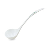 3482 Plastic Large Soup and Dessert Spoon (2pcs) (White)