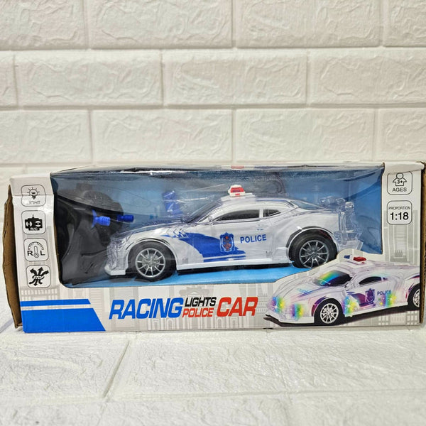AM6032 Remote-Control Police Car Toy with LED Lights