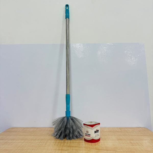 A07973 Star Jala Round Stainless Steel Ceiling Broom (4ft)
