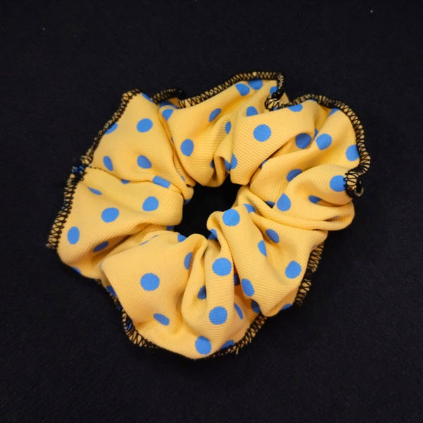 AM5869 Multidesign Printed Hair Scrunchies For women - Pack of 1