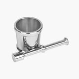 AM5345 Tizer Stainless Steel Heavy Mortar and Pestle Set - Large