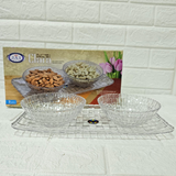 Di0056 Jaipet Clara Platter with Two Matching Bowls Set – Elegant Tray & Side Bowls