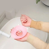 14391 Silicone Wrist Bands for Washing Face (2 Pc / Mix Color)