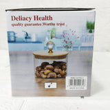 AM6270 Shine Mix Candy Jar Set 3PC with Bamboo Stand