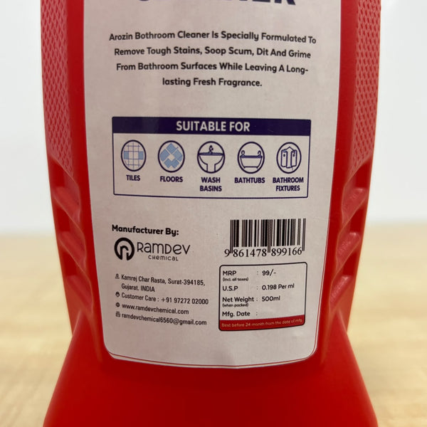 A07808 Arozin Bathroom & Tile Cleaner Liquid (500ml)