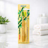 TM0087 Eco-Friendly Bamboo Toothbrush (Medium Bristles) – Pack of 2