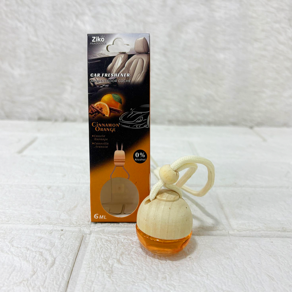 AM6333 Multi Flavor Hanging Car Air Freshener - 6 ML (Pack of 1)